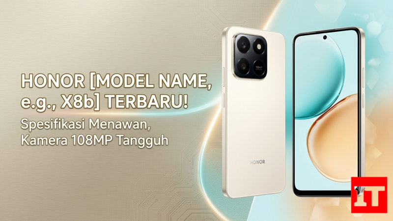 🔥 HONOR X7d Resmi Hadir di Indonesia, Baterai 6.500mAh dan Kamera 108MP Jadi Andalan