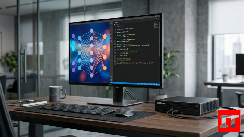 Lenovo ThinkCentre X Ultra Resmi, Mini PC AI dengan Ryzen AI Max+ PRO 495 dan RAM 128GB