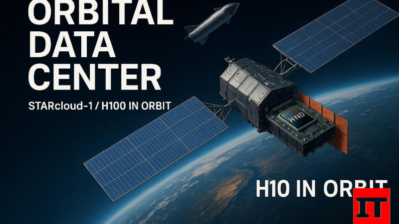 Starcloud Kembangkan Data Center di Orbit, AI Mulai Diproses dari Luar Angkasa