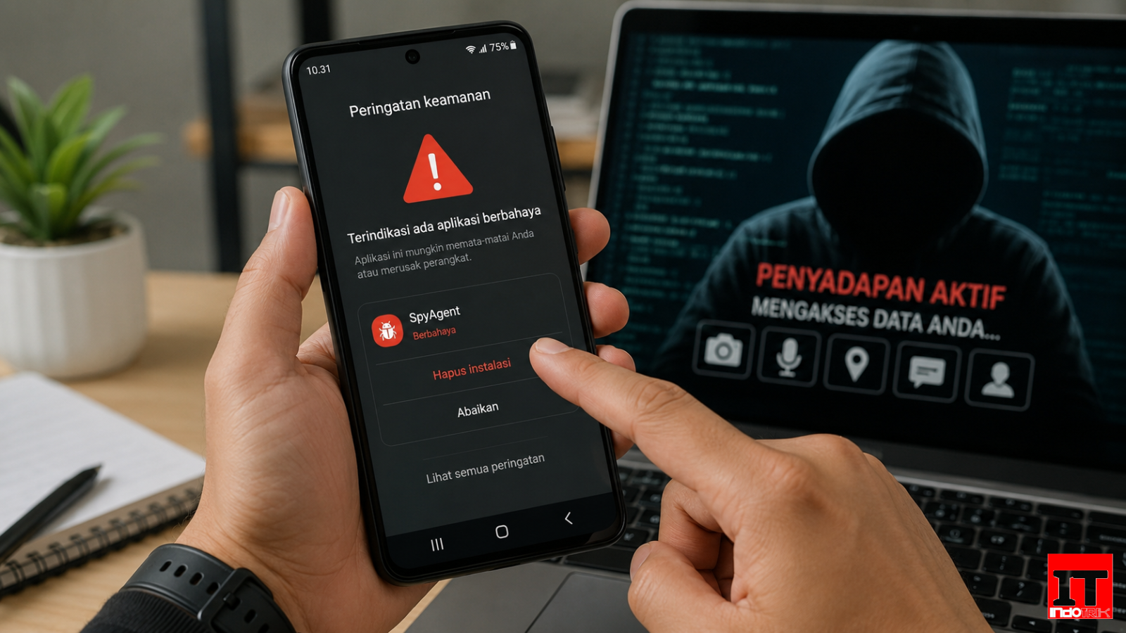 Cara Mengetahui HP Disadap atau Tidak di Android, Cek 10 Tanda dan Cara Mengatasinya