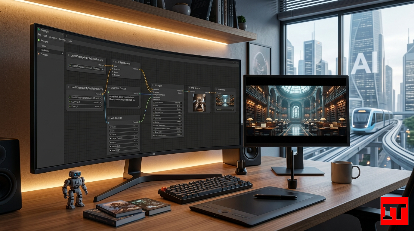 Mengenal ComfyUI: Aplikasi AI Berbasis Node untuk Membuat Gambar dan Video